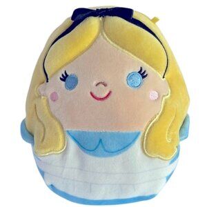 7" Disney Squishmallow Alice in Wonderland Plush Stuffed 2022 Kellytoy EUC Toy